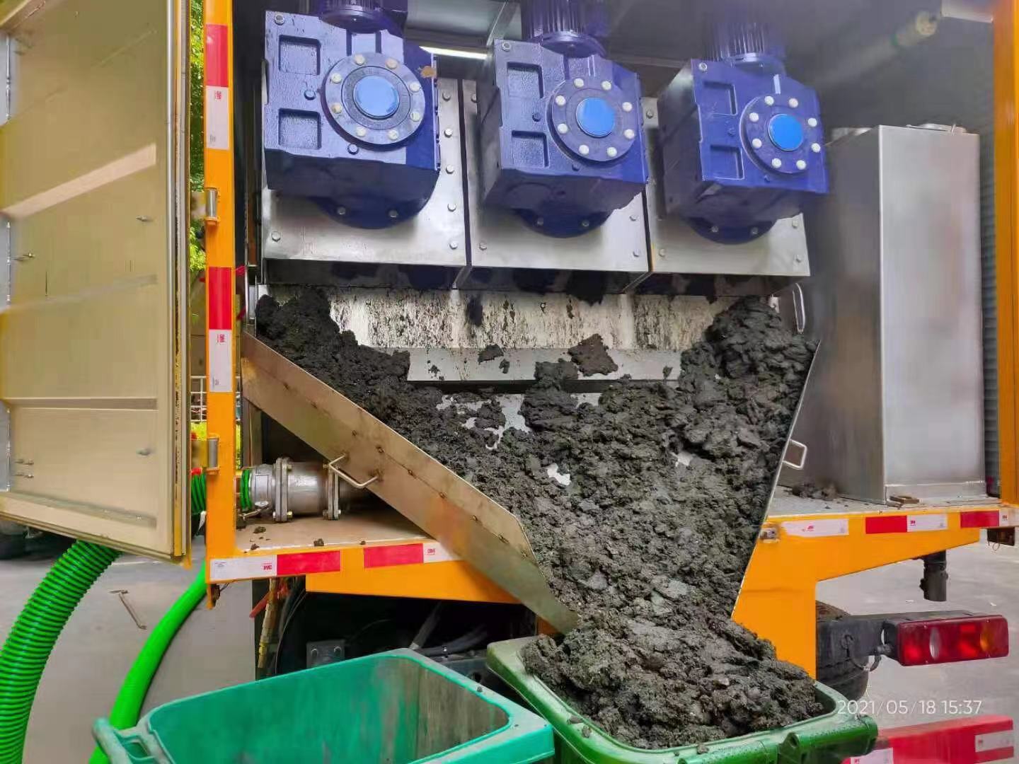 台江化粪池清掏城市维护站-泥浆净化干湿分离处理